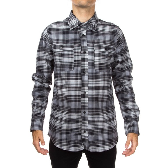 Nike SB Plaid Woven Long Sleeve Button Up Shirt - Picture 1 of 5